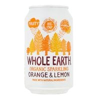 Whole Earth Organic Sparkling Orange & Lemon